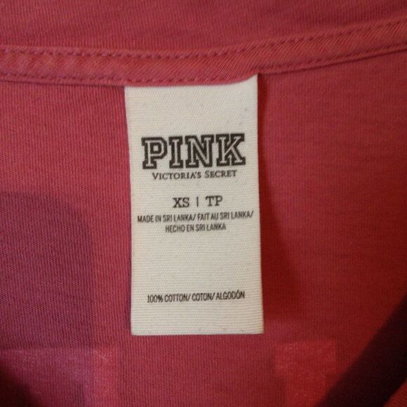 Pink Victoria's Secret Be-On-Test Tee XS - Picture 6 of 7